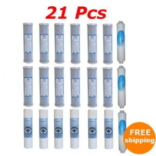 21 Pcs New Water Filter Carbon Sediment Reverse Osmosis#FS-21P