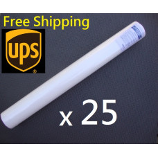 25 PC Sediment Water replacement Filter 20x2.5