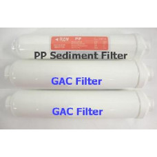 1set 3pcs Portable Reverse Osmosis RO Replacement #FS-POQ-3T